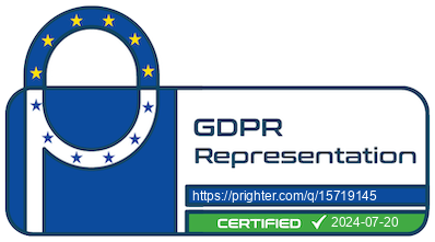GDPR Representation Certificate